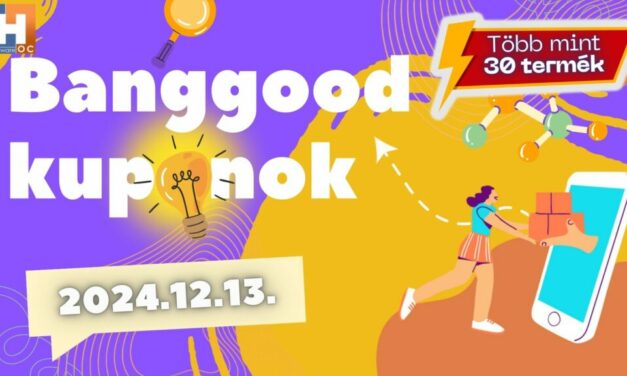 Banggood kuponos akciók – 2024.12.13.