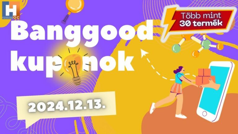 Banggood kuponos akciók - 2024.12.13.