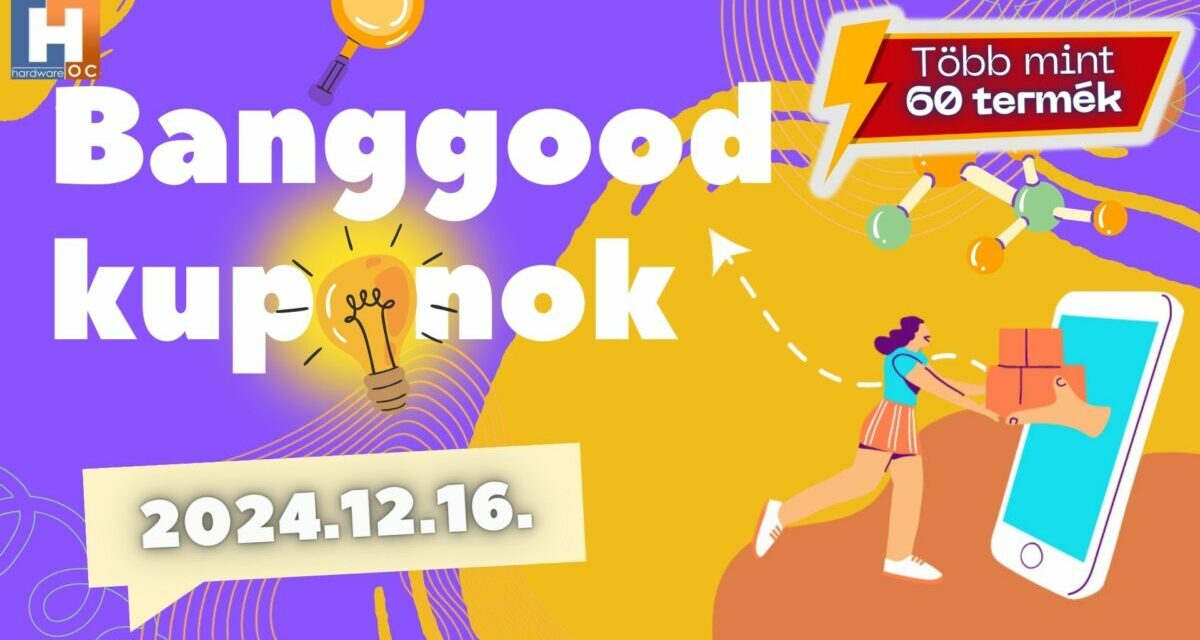 Banggood kuponos akciók – 2024.12.16.