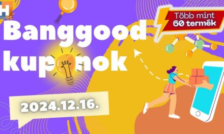 Banggood kuponos akciók – 2024.12.16.