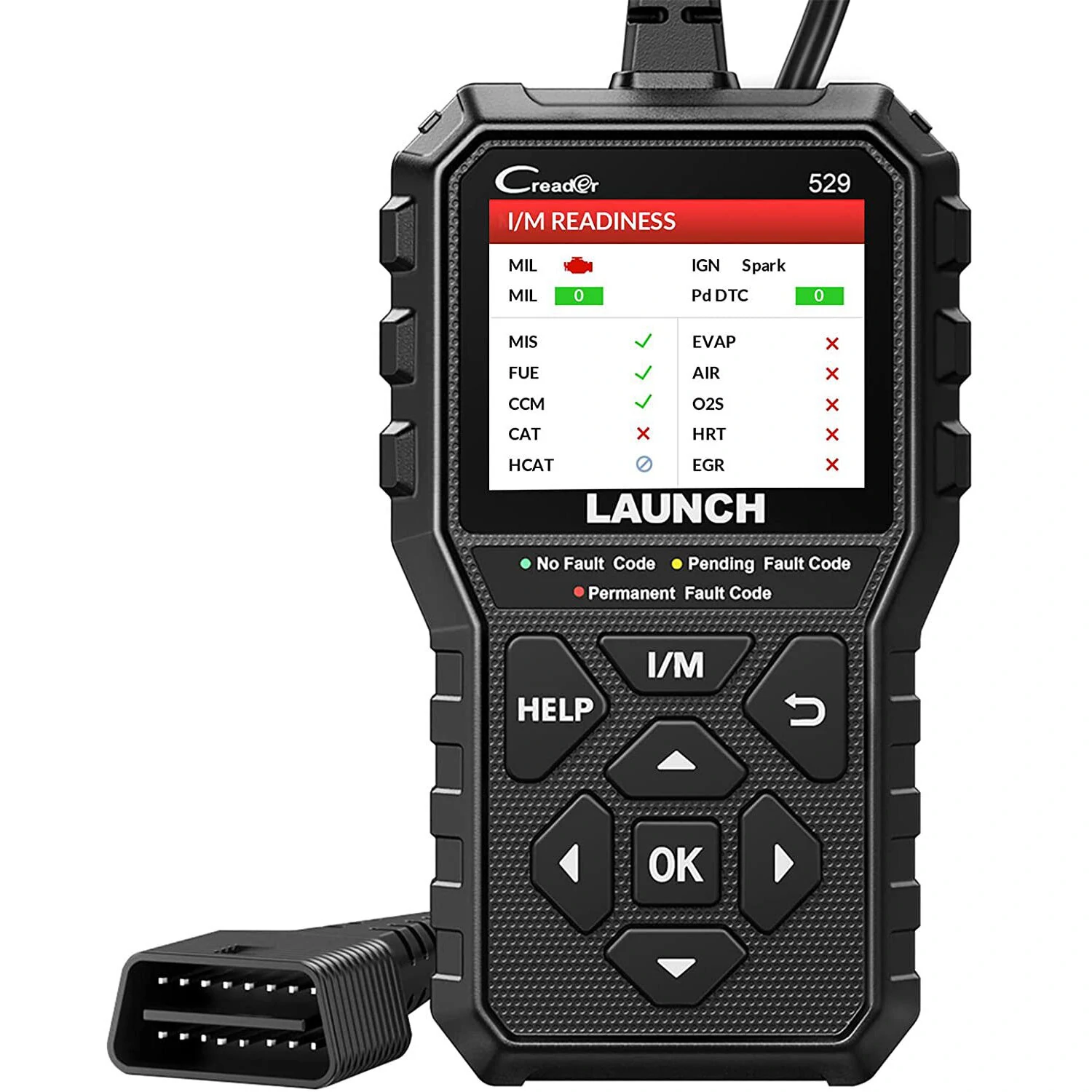 Launch OBD2 autó diagnosztika hibakód olvasó