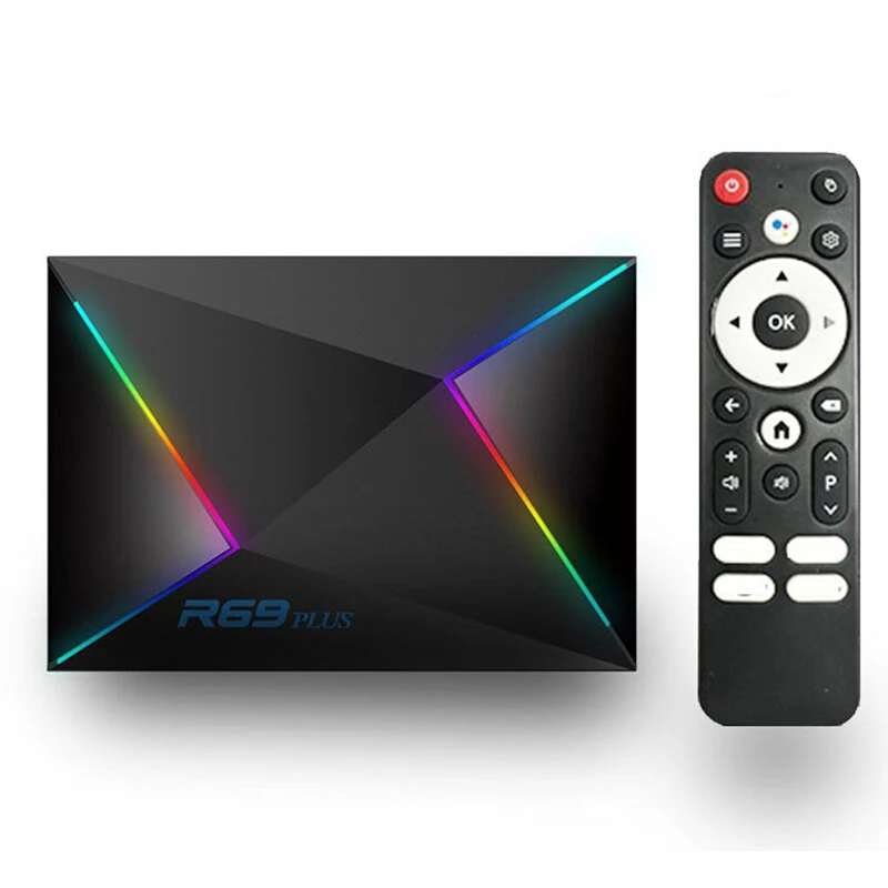 Android TV Box WiFi6 HDR10 média lejátszó