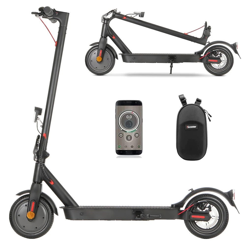 E9 Pro Electric Scooter, ABE Certification, 350W Motor, 36V 7.5Ah Battery, 8.5-inch Tire, 20km/h Max Speed, 30km Range, Dual Braking System, App Control